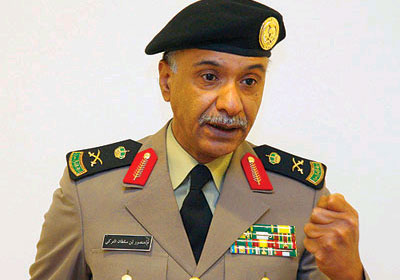 المتحدث الرسمي لوزارة الداخلية السعودية اللواء منصور التركي